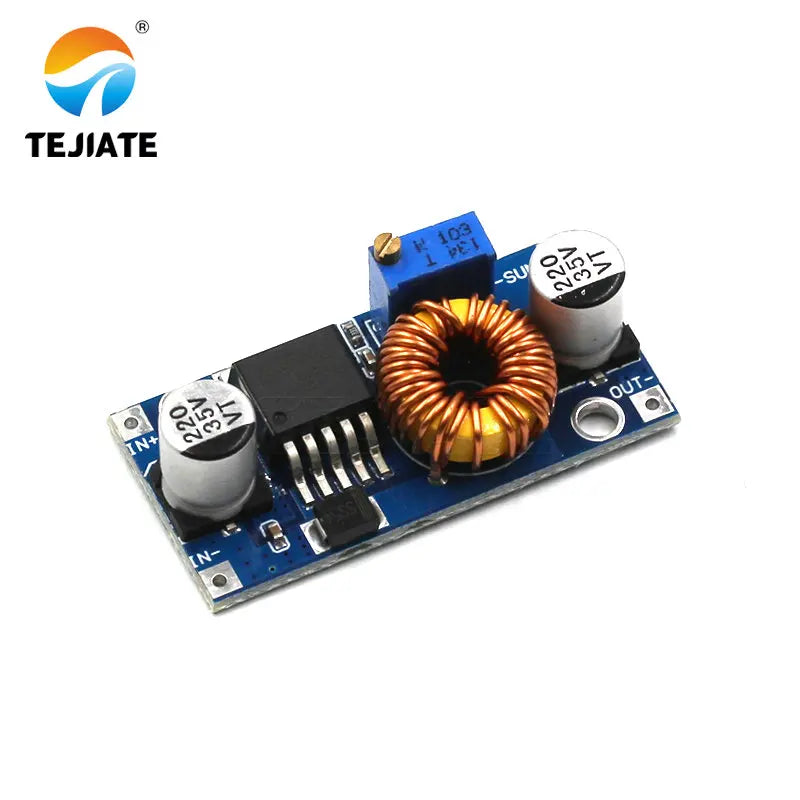 1PCS High-power 5A XL4005E1 High-efficiency DC-DC Output Adjustable Step-down Voltage Power Module Better Than 2596