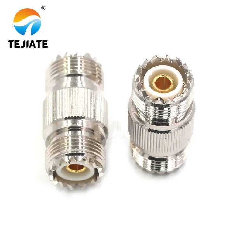 1PCS UHF MINIUHF J-K-JJ-KK-JK-KKF-KJW-KKK-JKK Connector Double Way Three Way Male/Female Header Adapter Four Hole Flange