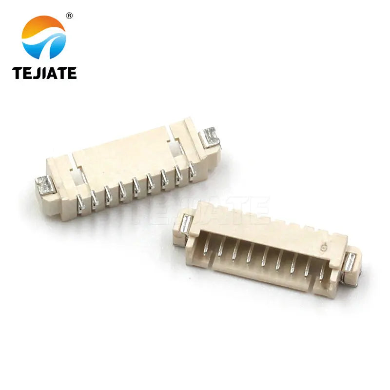 50PCS Horizontal Patch Socket 1.25MM 2/3/4/5/6/7/8/9/10P SMD Strip Type Connector