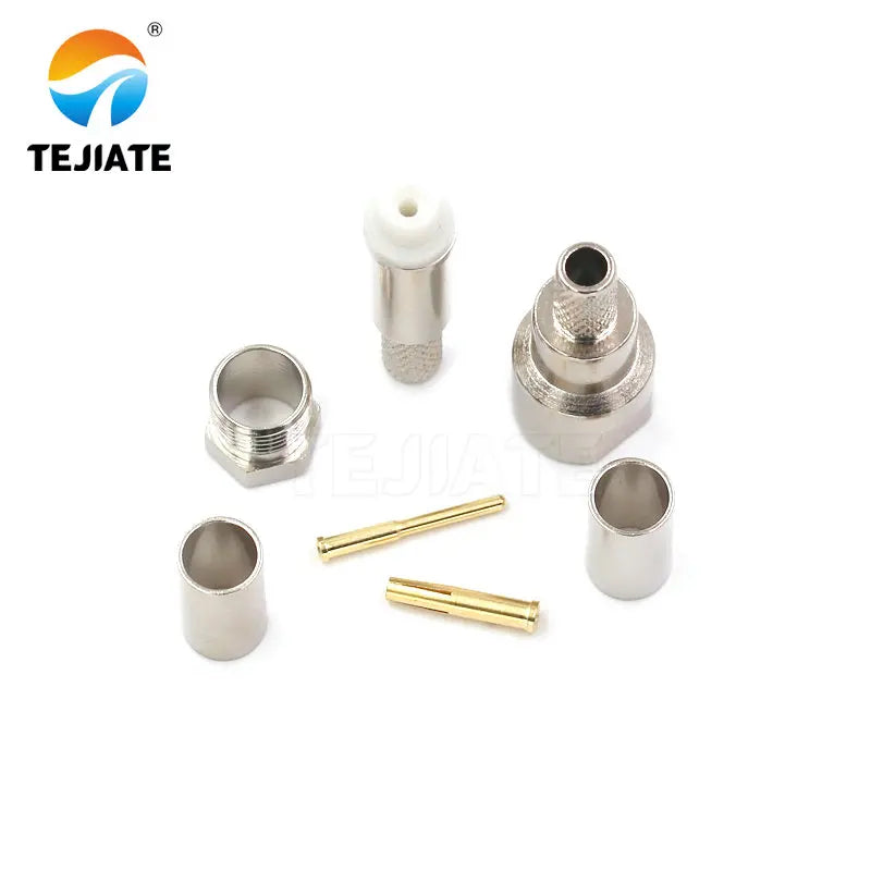 1PCS N Type Adapter FME-J-K 3MM Opening Type Male/Female Header Connector Match For RG58/142 All Copper