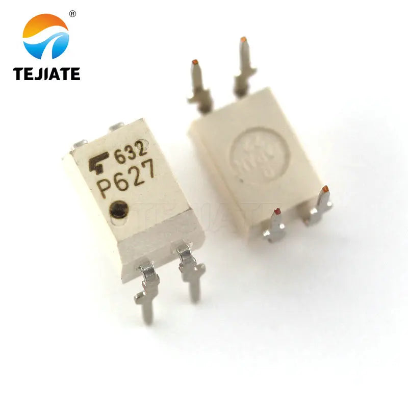 3PCS TEJIATE Optocoupler TLP627 P627 SOP-4 SMD Transistor Photoelectric Output Optical Isolator Imprint 632