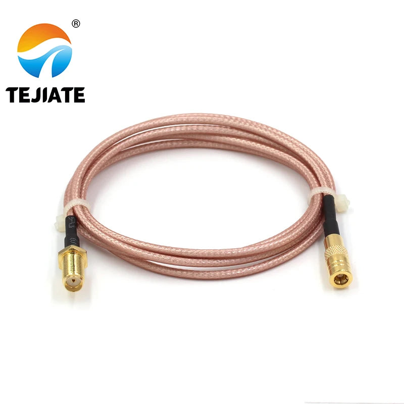 1PCS TEJIATE Adapter Cable SMB To SMA Type SMB-K Convert SMA-KY 8-90CM 1M 1.5M 2M Length Connector RG316 Wire