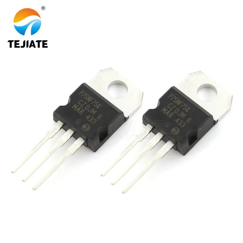 5PCS new transistor FETs for STP75NF75-220 P75NF75 To220 75NF75