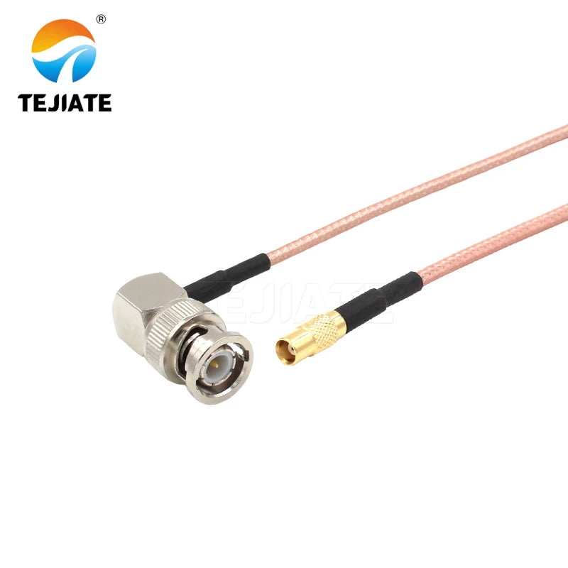 1PCS TEJIATE Adapter Cable BNC To MCX Type BNCJW Convert MCX-K 8-90CM 1M 1.5M 2M Length Connector RG316 Wire