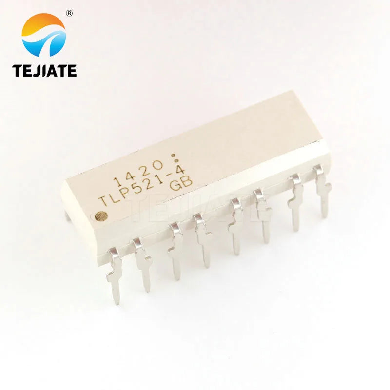 1Pack TEJIATE Optocoupler TLP521 P521 SOP-4 SMD Transistor Photoelectric Output Optical Isolator Imprint 335 409 1420