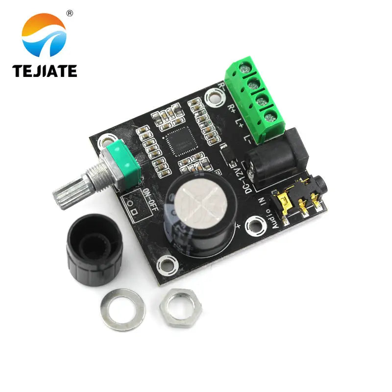 PAM8610 Dual Channel 12V High Definition Power Amplifier Board Pure Digital 15W*2 High Power Amplifier Module DIY