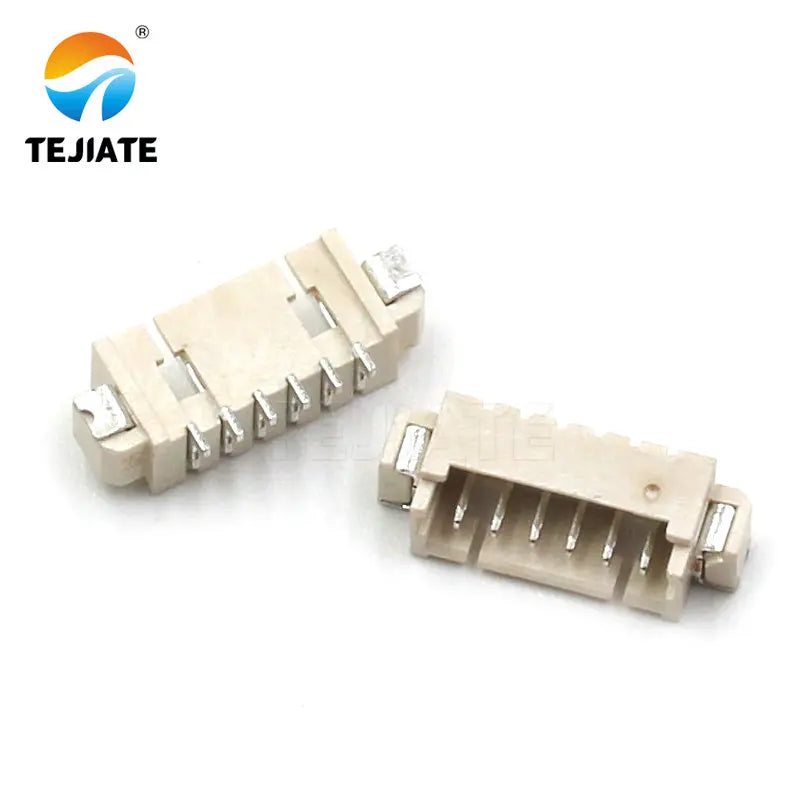 50PCS Horizontal Patch Socket 1.25MM 2/3/4/5/6/7/8/9/10P SMD Strip Type Connector