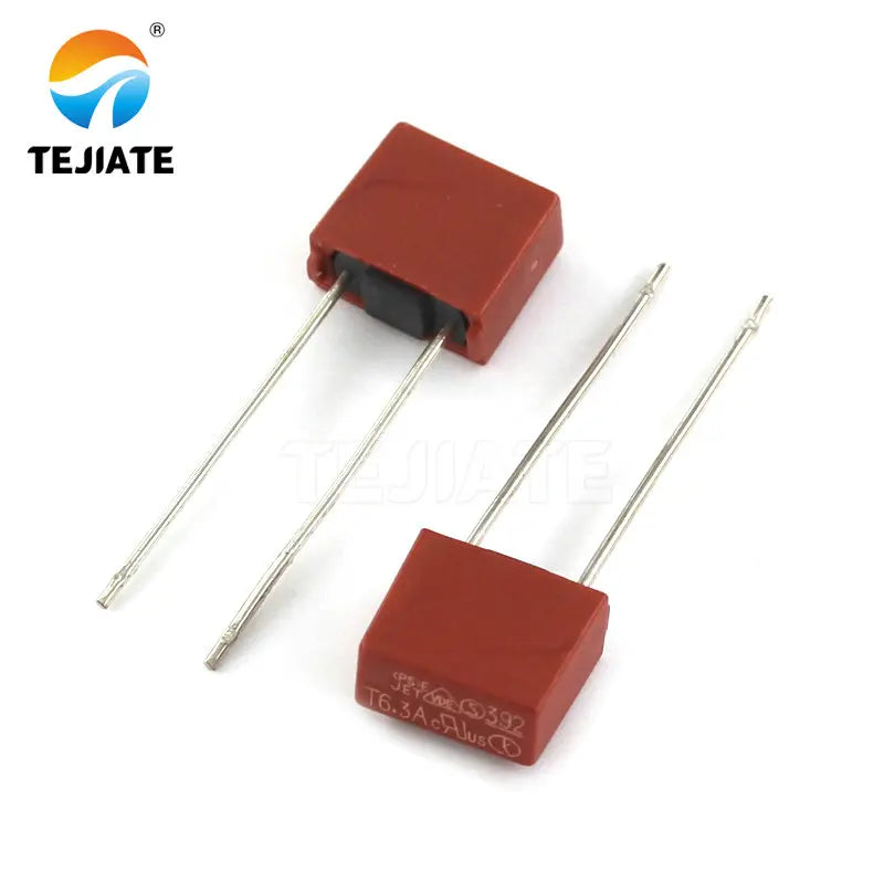 10PCS 392 Square Fuse T0.5/1/1.25/2/2.5/3/4/5/6.3A 250V  Commonly Used Power Fuses Assorted Slow Blow Fuse LCD PCB Matched