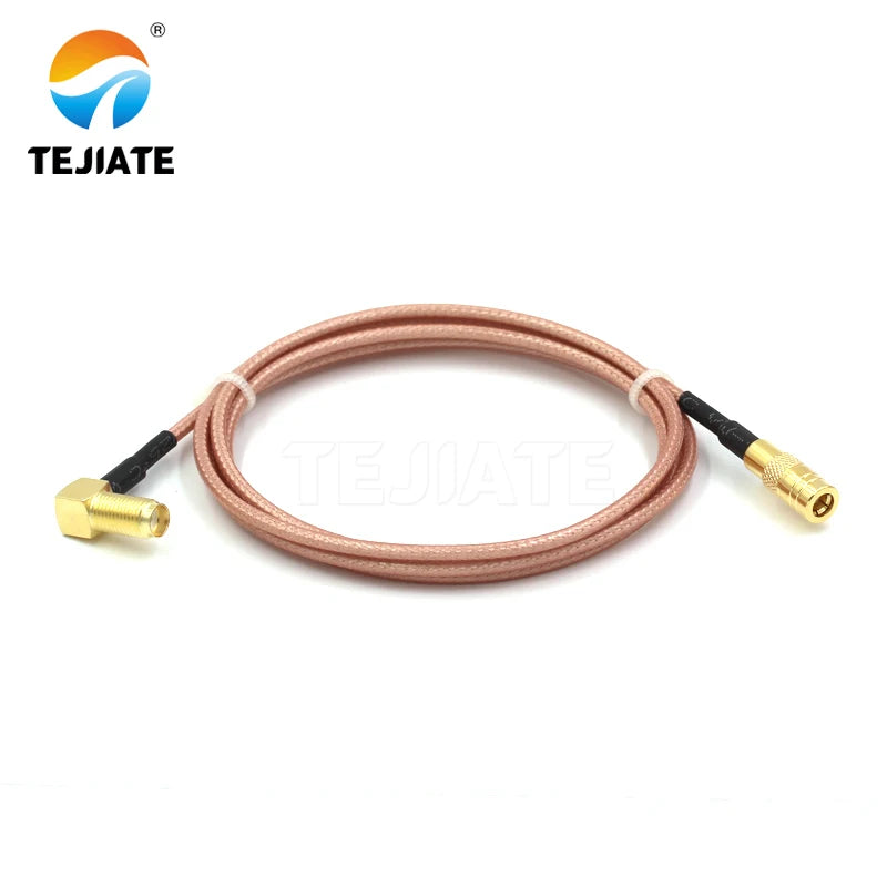 1PCS TEJIATE Adapter Cable SMB To SMA Type SMBK Convert SMAKW 8-90CM 1M 1.5M 2M Length Connector RG316 Wire