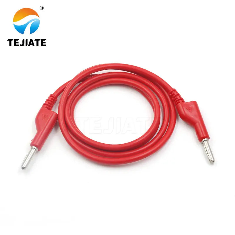1PCS Banana Plug To Banana Plug Alligator Clip Power Test Line High Voltage Experimental Wire Component