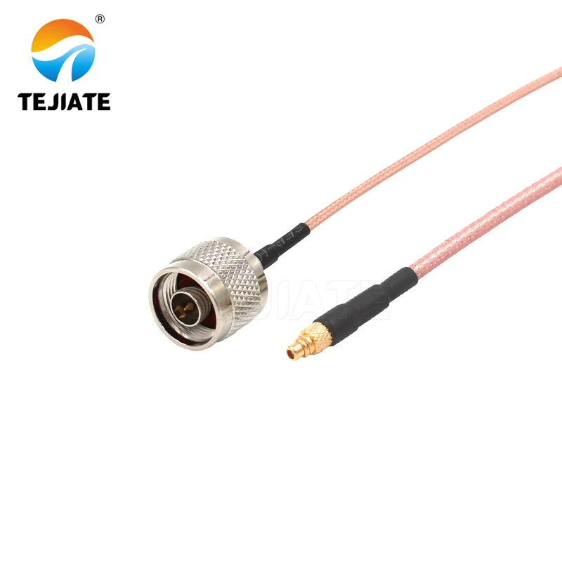 1PCS TEJIATE Adapter Cable N To MMCX Type NJ Convert MMCXJ 8-90CM 1M 1.5M 2M Length Connector RG316 Wire
