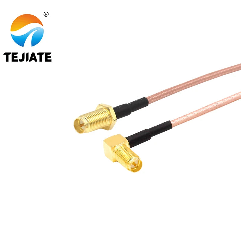 1PCS TEJIATE Adapter Cable RPSMA To RPSMA Type RPSMA-KY Convert RPSMA-KW 8-90CM 1M 1.5M 2M Length Connector RG316 Wire