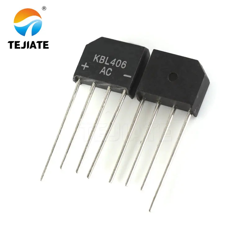 10PCS KBL406 4A 600V Diode Bridge Rectifier