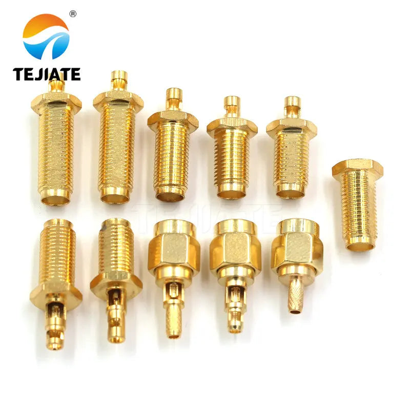 1PCS SMA-KY-J Connector PRSMA-KY Adapter Opening Type Outer Screw Inner Pin/Hole Match For RG178