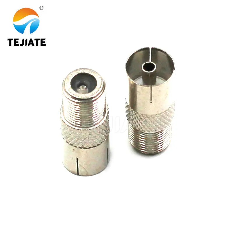 5PCS CATV Adapter F Male/Female Header To F/TV Male/Female Header British System RF TV Set Top Box  Connector