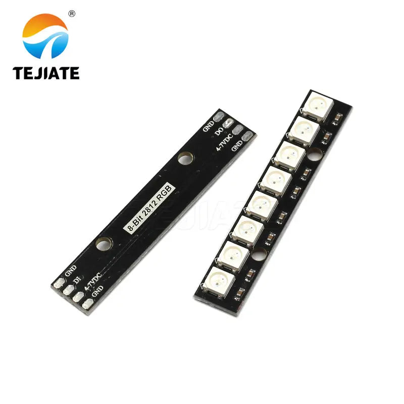 1PCS WS2812B 5050 RGB LED Built In Color Function Drive 8/12Bit Magic Light Development Board Module Lattice LED Modular Unit