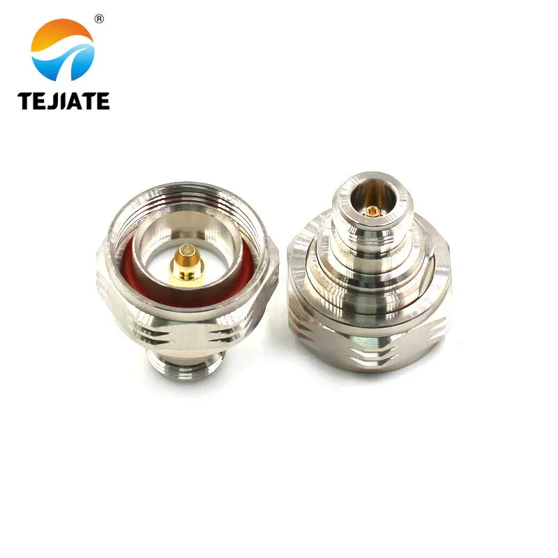 1PCS RF Adapter Double Way Connector Male/Female Header L29/DIN N/DIN N/L29 KK JK KJ  All Copper Green Product