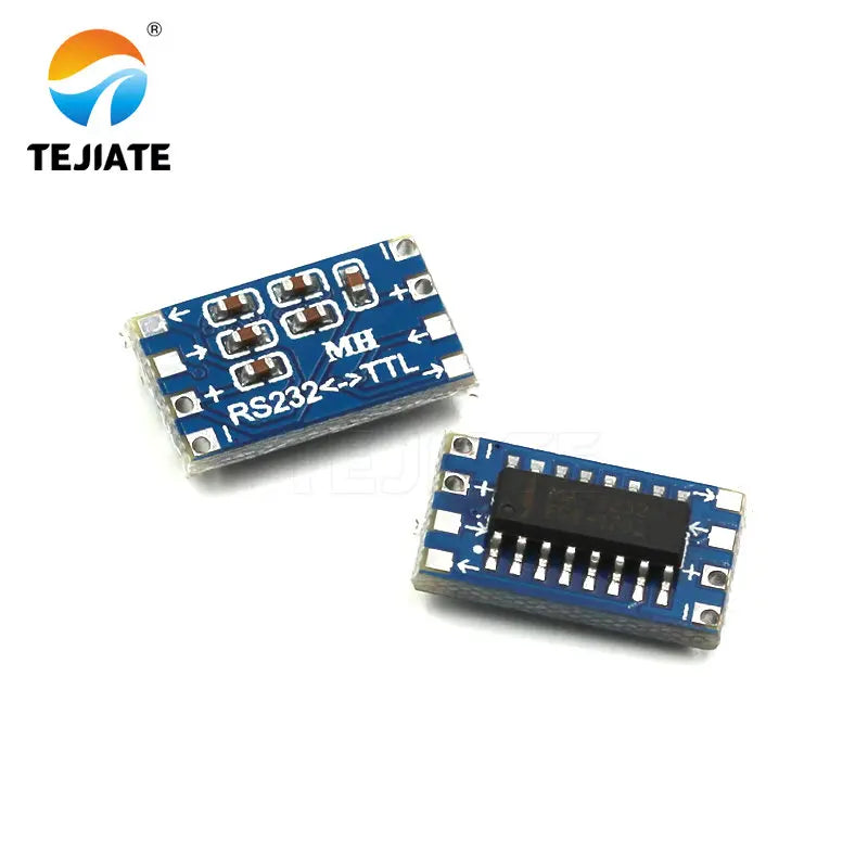 1PCS MAX3232 Eletrical-level To TTL Eletrical-level Conversion Board MINI RS232 MCU Serial Port Convert Modular Unit