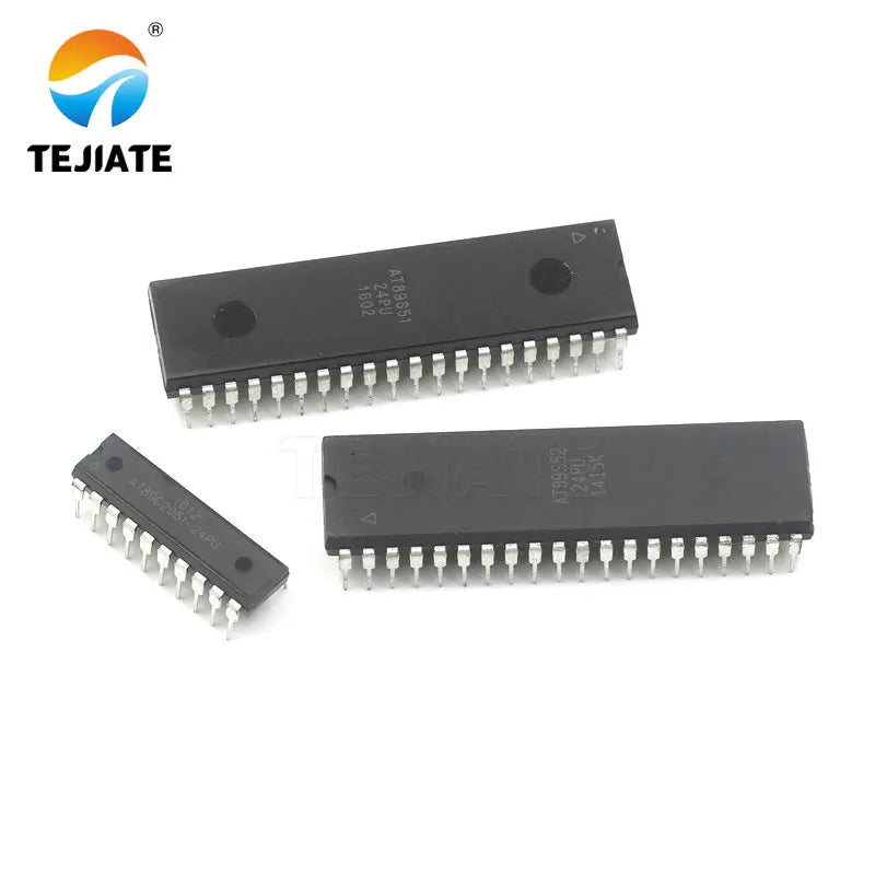 IC Chip Integrated Circuit of AT89S52-24PU/AT89C2051-24PU DIP-20/AT89S51-24PU DIP-40 MCU