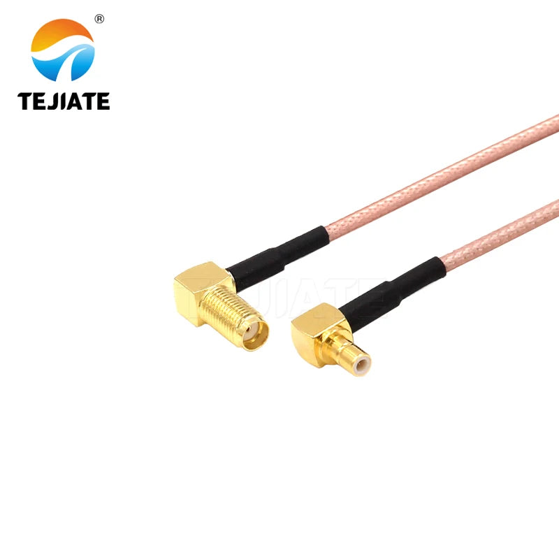 1PCS TEJIATE Adapter Cable SMB To SMA Type SMBJW Convert SMAKW 8-90CM 1M 1.5M 2M Length Connector RG316 Wire