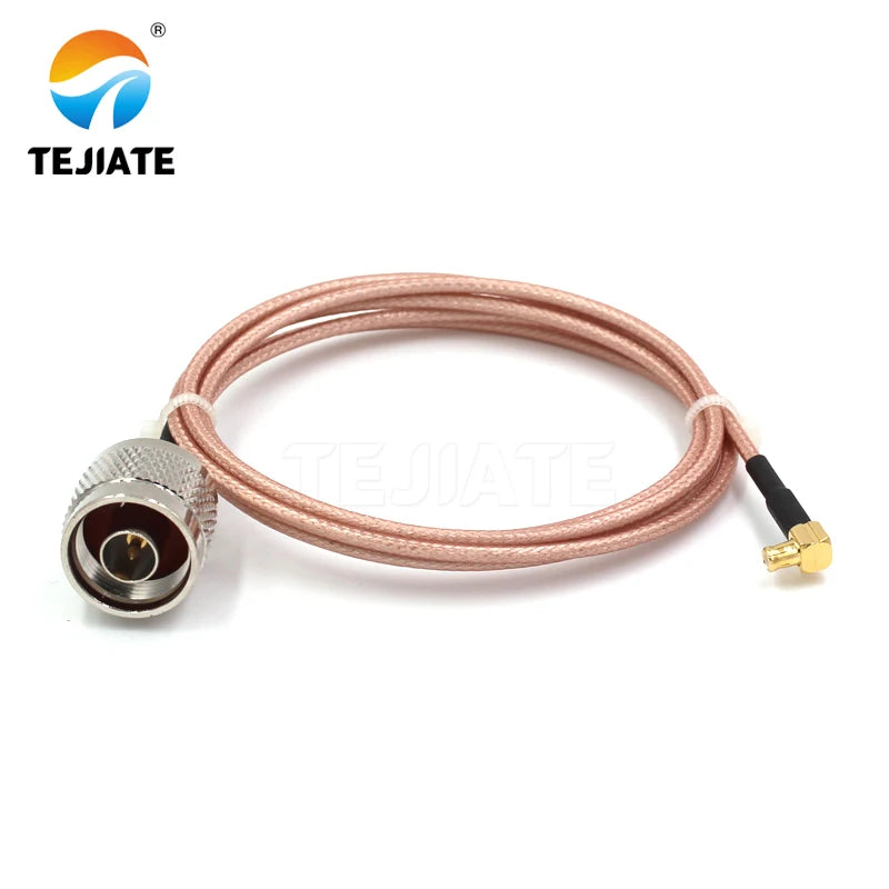 1PCS TEJIATE Adapter Cable N To MCX Type NJ Convert MCXJW 8-90CM 1M 1.5M 2M Length Connector RG316 Wire