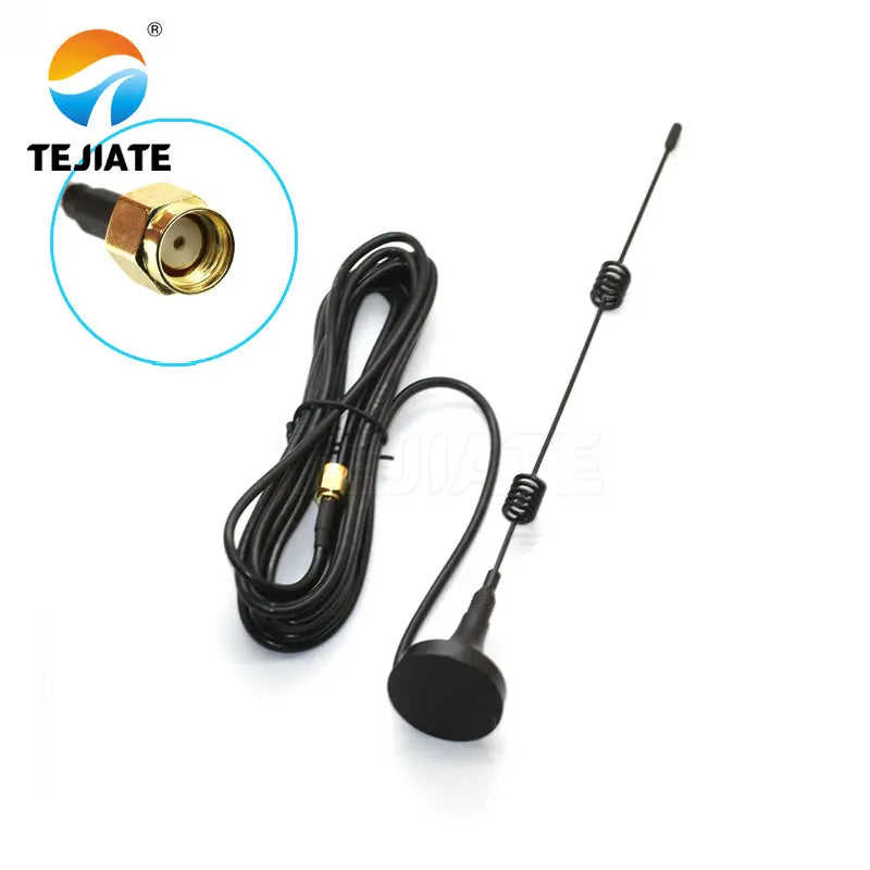 2PCS 2.4G Wifi Suction Cup Band Antenna SMA Inner Hole /Inner Pin Wireless Router WLAN Router Booster 22.5CM Height