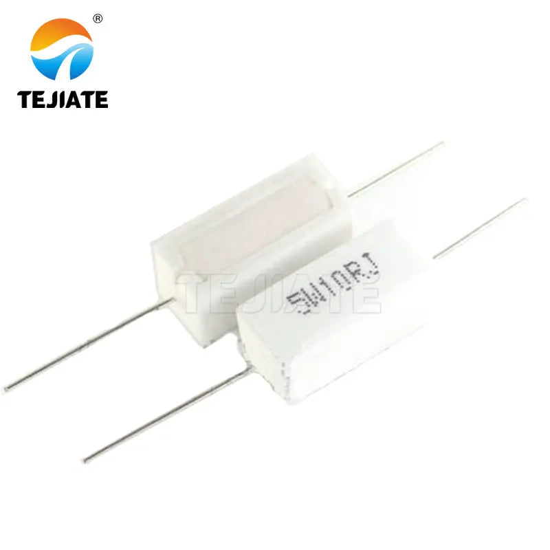 20PCS 5W Horizontal Ceramic Cement Resistance 5%-accuracy 2K 10K 1R 240R