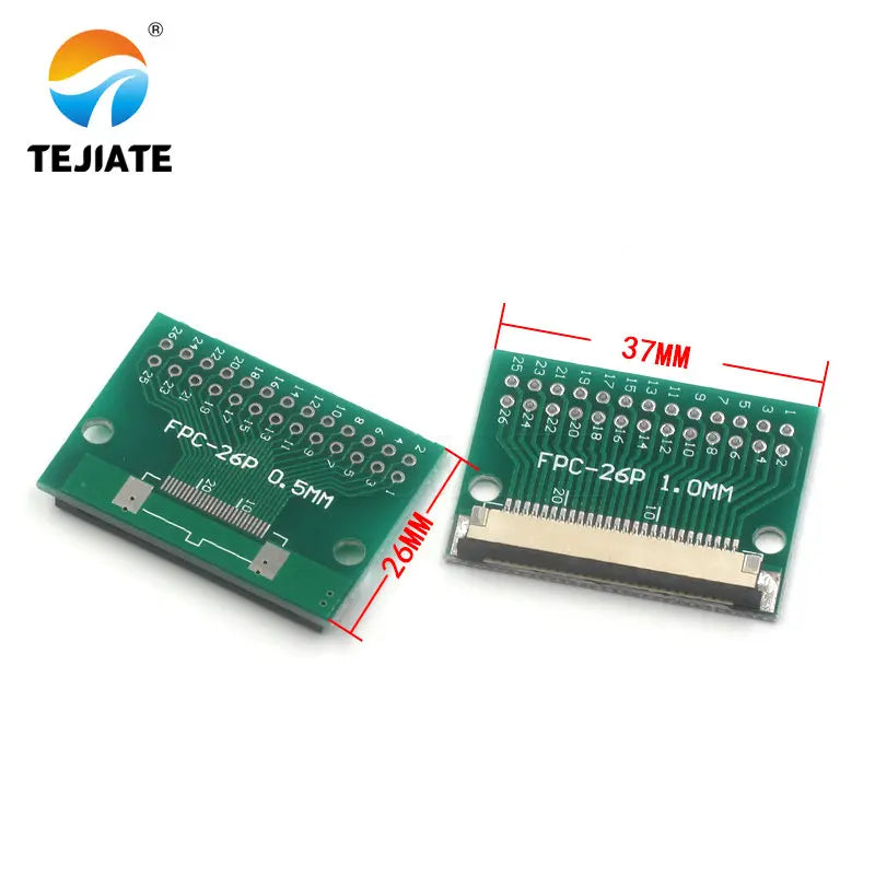 DIY FPC/FFC adapter board 1.0mm connector 6P 8P 10P 12P 20P 24P 26P 30P 34P 40PIN