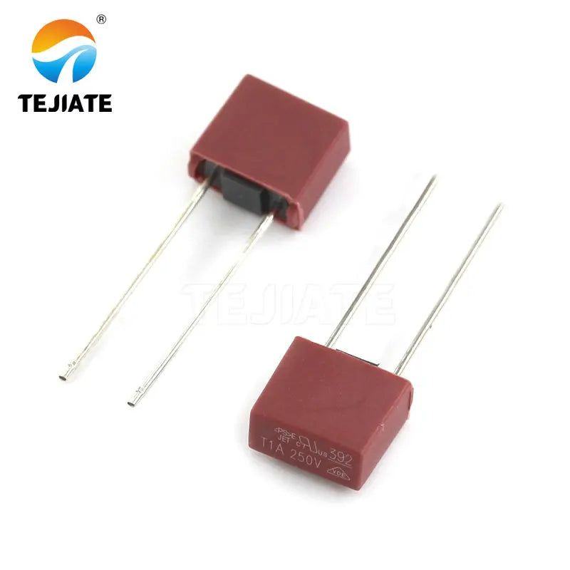 10PCS 392 Square Type Fuse T0.5/1/1.25/2/2.5/3/4/5/6.3A 250V  Commonly Used Power Fuses Assorted Slow Blow Fuse LCD PCB Matched
