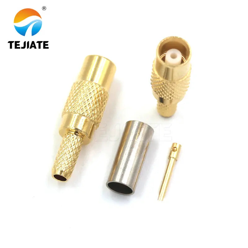 5PCS RF Connector MCX-J-JW-K-1.5 Right Angle Elbow Inner Pin/Hole Male Head No Wire