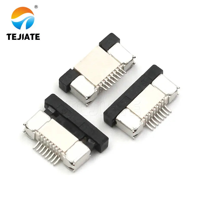 10PCS FFC/FPC Connector Flat Cable Socket 0.5MM Adapter 4/5/6/7/8/9/10/12/14/16/18/20P Down Drawer Type Plug Kit