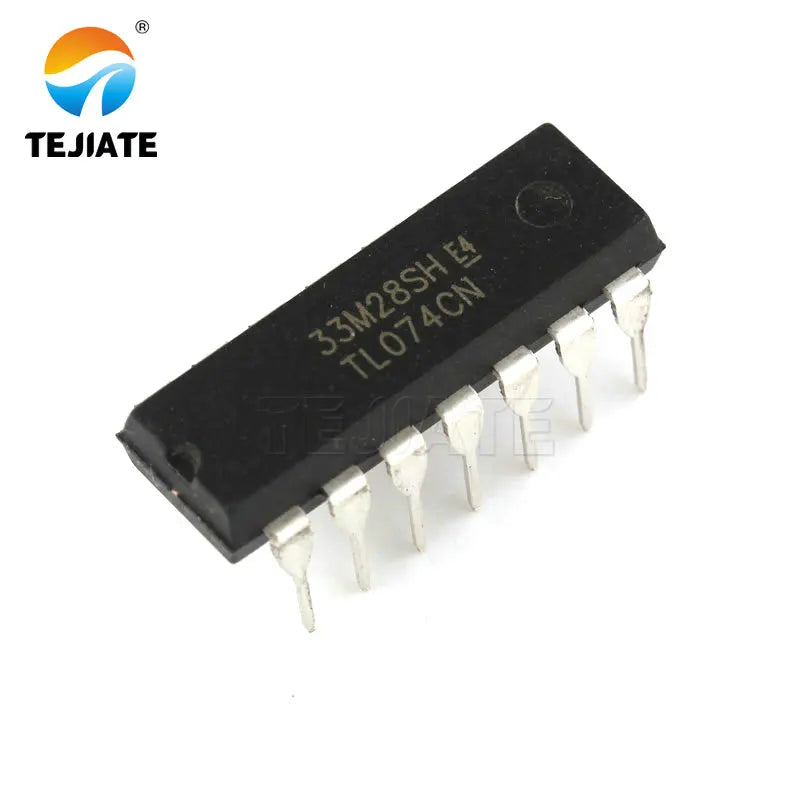 10pcs/lot TL074IDR  TL0741 SOP-14 TL074CN DIP-14 FET Input Op Amp