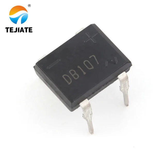 MB6S MB8S MB10F DB107S DB106S Rectifier Bridge Single Phase Bridge Rectifier 0.5A1000V Bridge Reactor SOP4 DIP-4