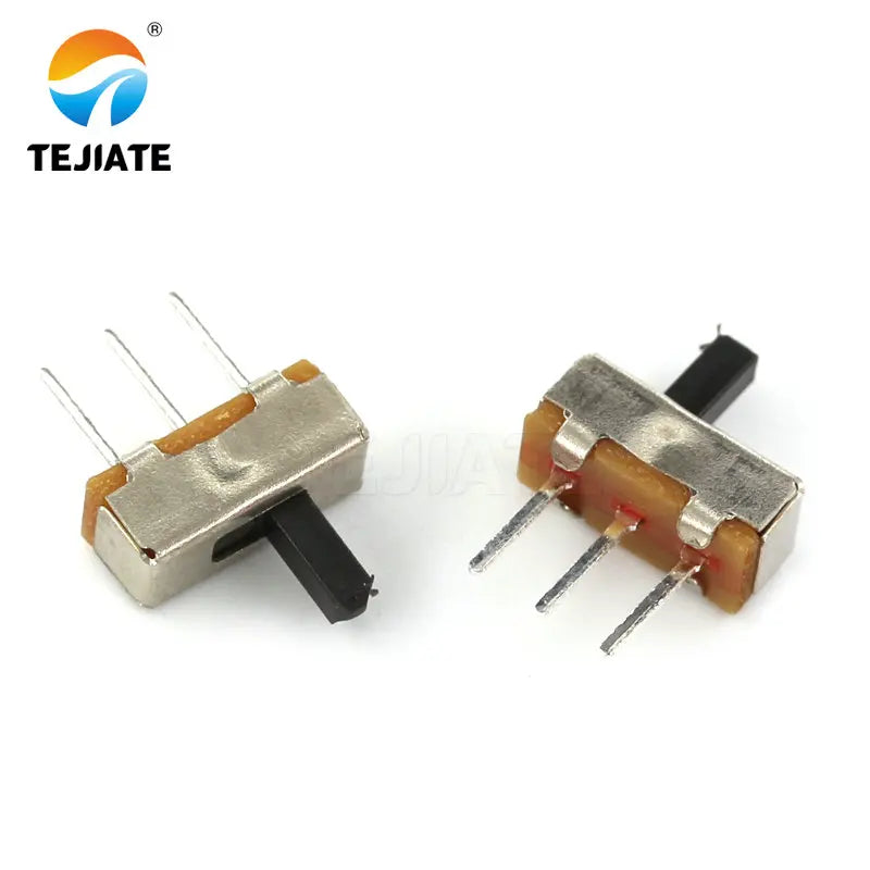 50PCS Toggle Switch MSS/SS/SK/MSK 1/2 Row Direct Insertion Horizontal  Power Microswitch Sliding 2/3gear Position Wave Band Type