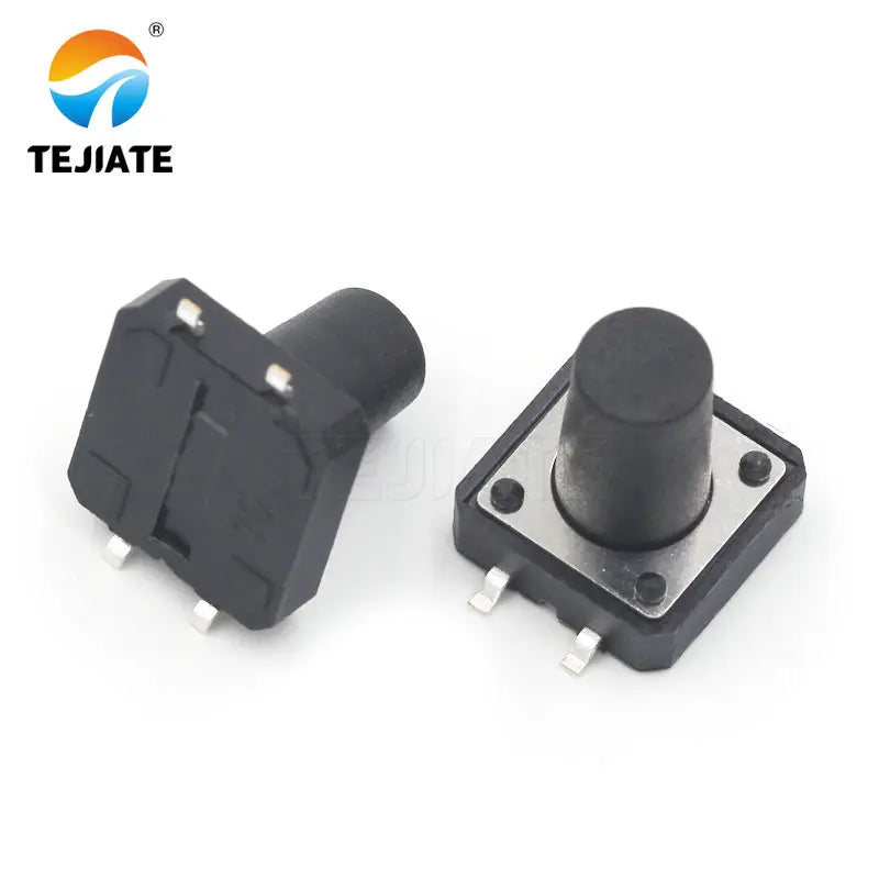 10PCS Patch Vertical 4 legs Touch Key Microswitch Erect 4 Foot Button Switch 12*12*4.3/5/6/8/10/13MM