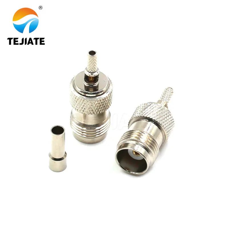1PCS RF Connector TNC-J/KY/JW/KF TNC Male Header GPS Antenna Adapter Big 6 Corners Female Header Match For RG58/142/316