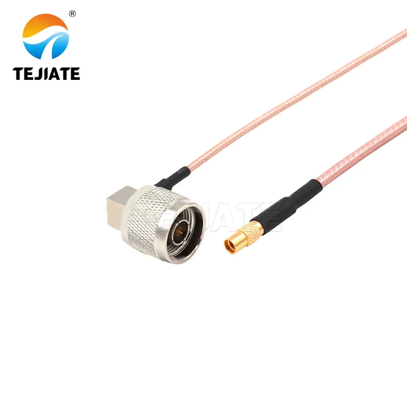 1PCS TEJIATE Adapter Cable N To MMCX Type NJW Convert MMCXK 8-90CM 1M 1.5M 2M Length Connector RG316 Wire