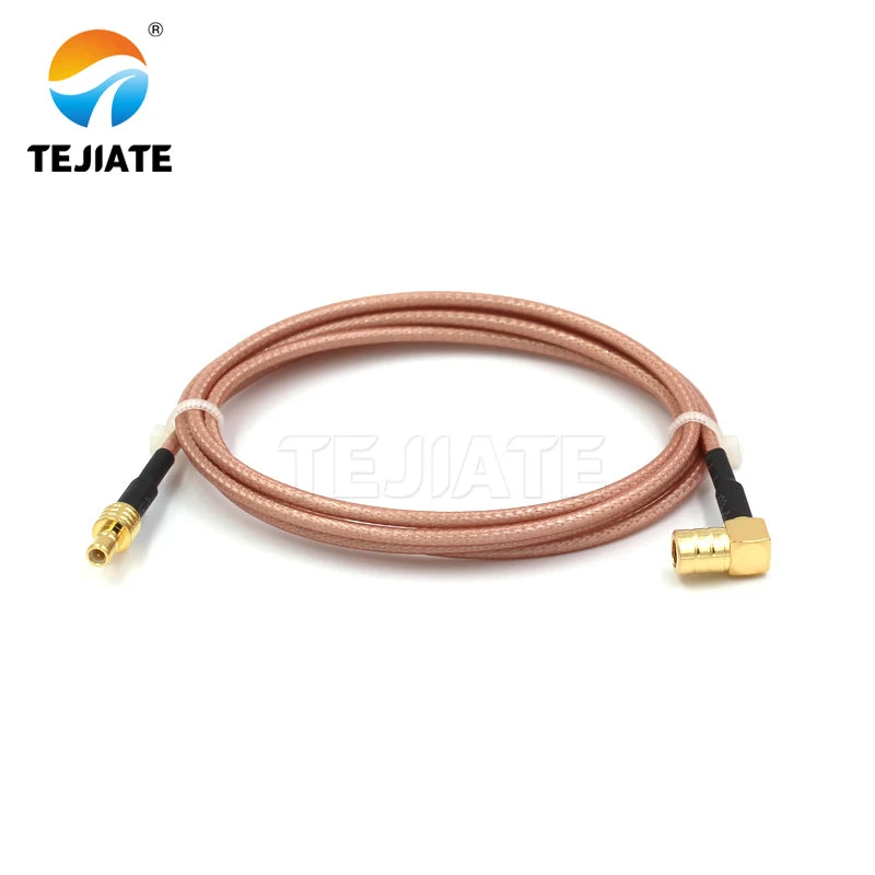 1PCS TEJIATE Adapter Cable SMB To SMB Type SMBJ Convert SMBKW 8-90CM 1M 1.5M 2M Length Connector RG316 Wire