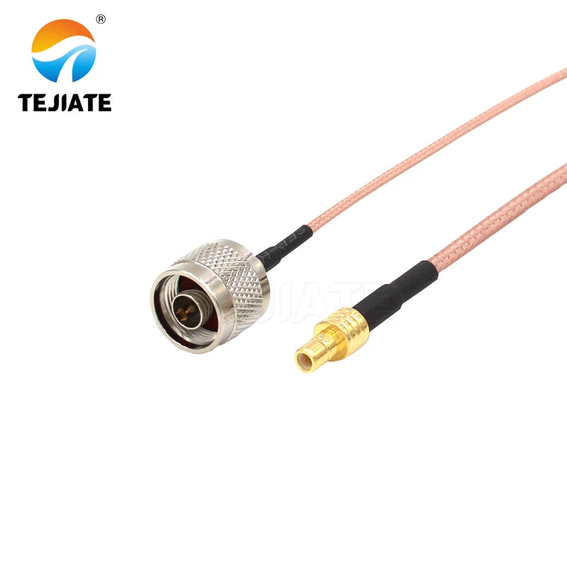 1PCS TEJIATE Adapter Cable N To SMB Type N-J Convert SMB-J 8-90CM 1M 1.5M 2M Length Connector RG316 Wire