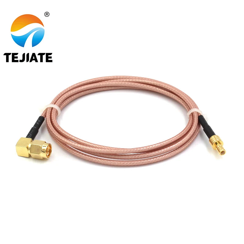 1PCS TEJIATE Adapter Cable SMB To SMA Type SMB-J Convert SMA-JW 8-90CM 1M 1.5M 2M Length Connector RG316 Wire