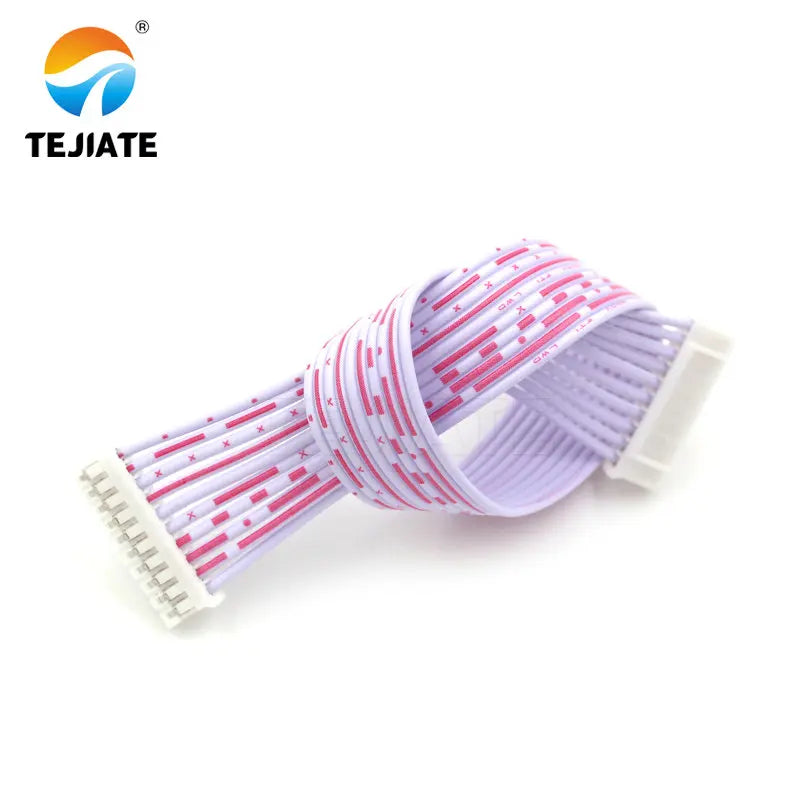 5PCS PH2.0MM Double Head Red/White Row Wire 4/8/10P 10/20/30CM Plug Connector Line