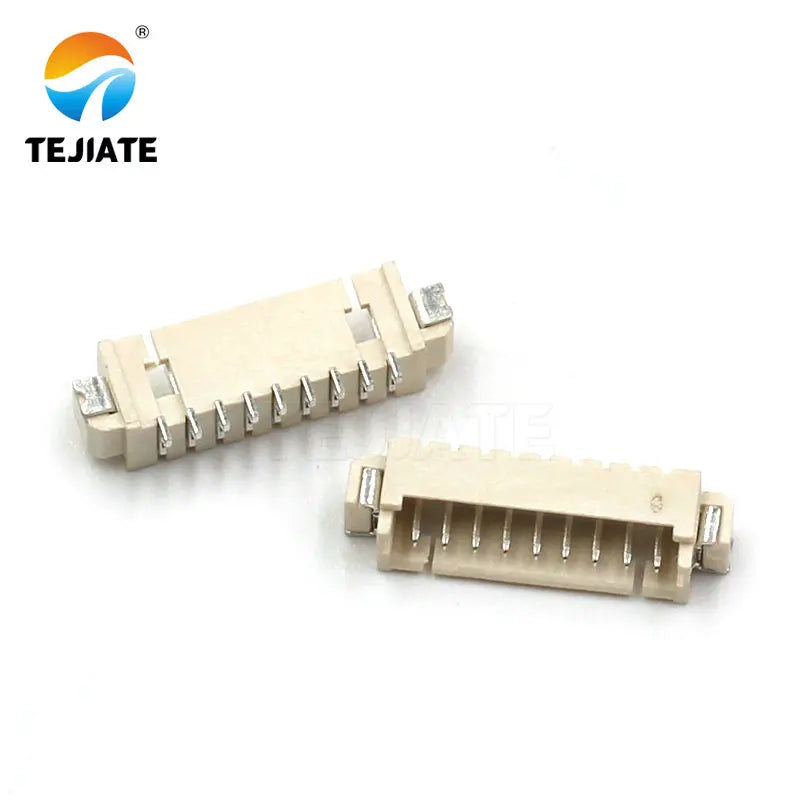 50PCS Horizontal Patch Socket 1.25MM 2/3/4/5/6/7/8/9/10P SMD Strip Type Connector