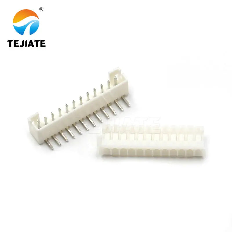 50PCS PH2.0MM Connector 2/3/4/5/6/7/8/9/10/12P Adapter Ternimal Bent Pin Base + Plug + Reed