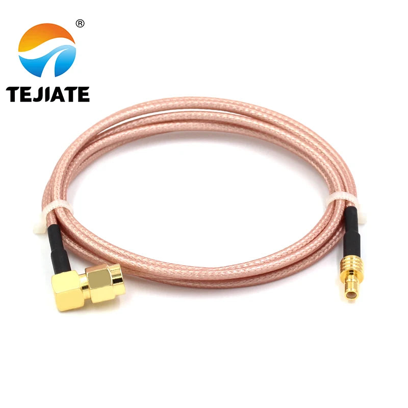 1PCS TEJIATE Adapter Cable SMB To RPSMA Type SMB-J Convert RPSMA-JW 8-90CM 1M 1.5M 2M Length Connector RG316 Wire
