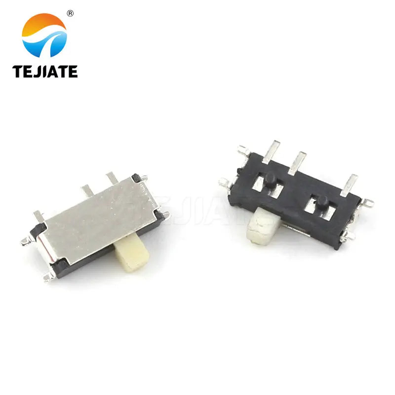 50PCS Toggle Switch MSS/SS/SK/MSK 1/2 Row Direct Insertion Horizontal  Power Microswitch Sliding 2/3gear Position Wave Band Type