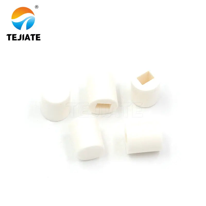 100PCS A06 6x7 Switch Key Caps Applicable To 8.5x8.5 8x8 7x7 5.8x5.8 Push-button Tact Switch Hat Blue/green/red/white/black