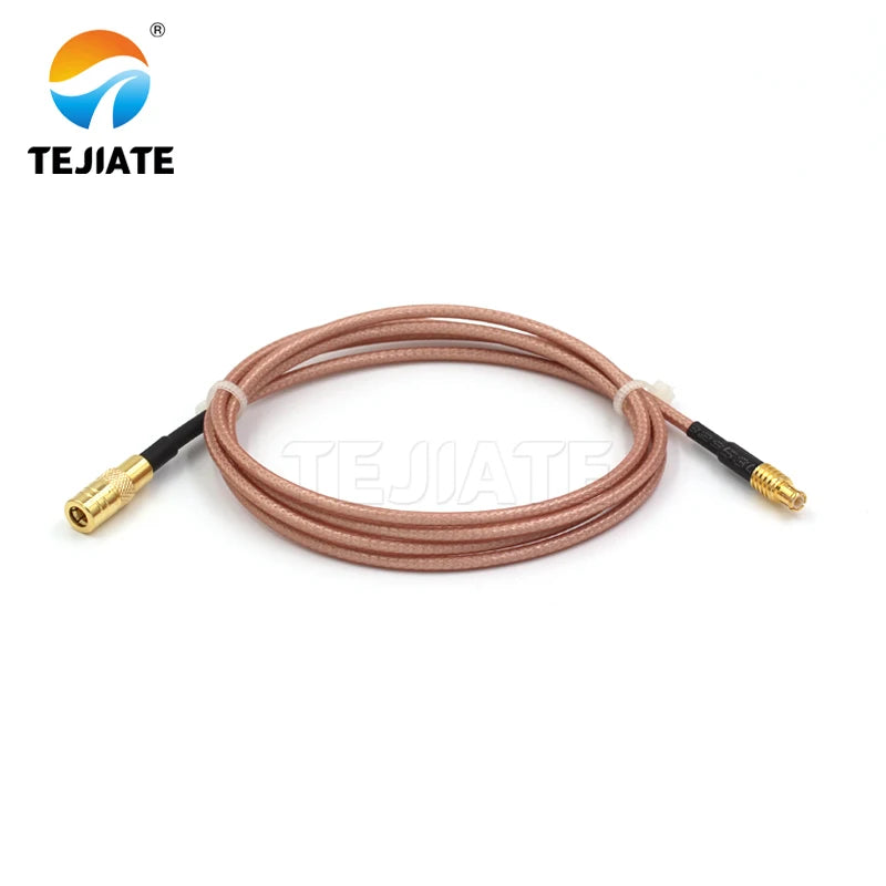 1PCS TEJIATE Adapter Cable SMB To MCX Type SMBK Convert MCXJ 8-90CM 1M 1.5M 2M Length Connector RG316 Wire