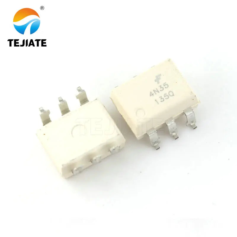 5PCS TEJIATE Optocoupler 4N25M DIP-6  4N28 DIP-6 4N35SR2M SOP-6 Transistor Photoelectric Output Optical Isolator