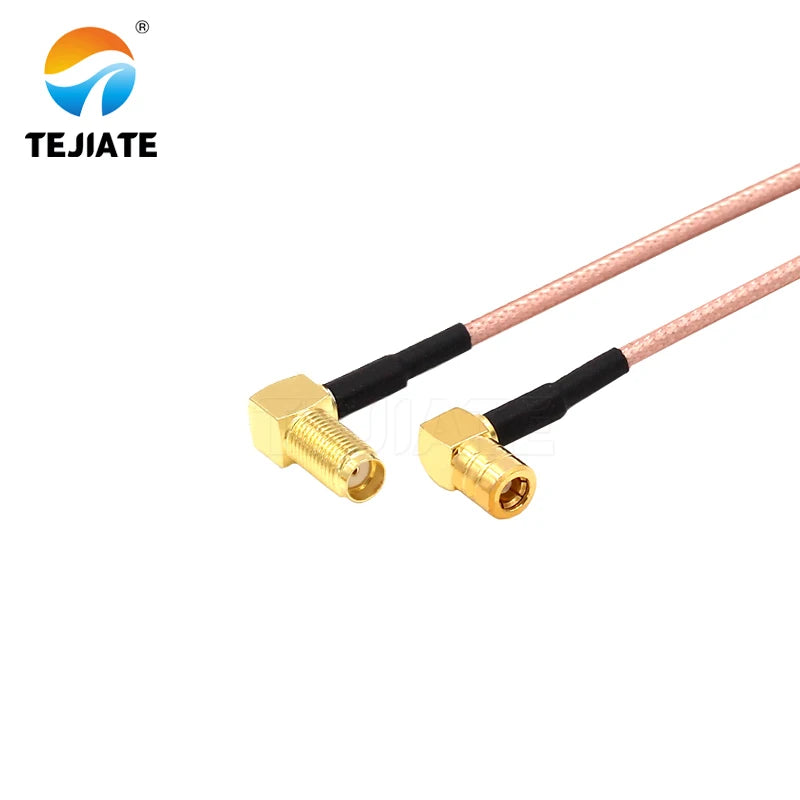 1PCS TEJIATE Adapter Cable SMB To SMA Type SMBKW Convert SMAKW 8-90CM 1M 1.5M 2M Length Connector RG316 Wire