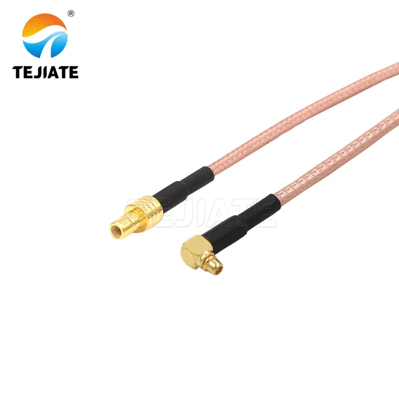 1PCS TEJIATE Adapter Cable SMB To MMCX Type SMBJ Convert MMCXJW 8-90CM 1M 1.5M 2M Length Connector RG316 Wire